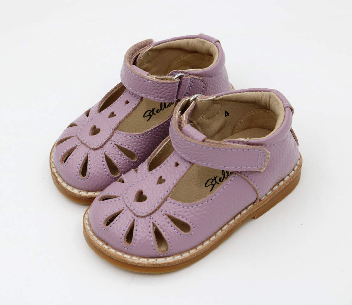 Stella T-Strap Teardrop Shoe - Lavender