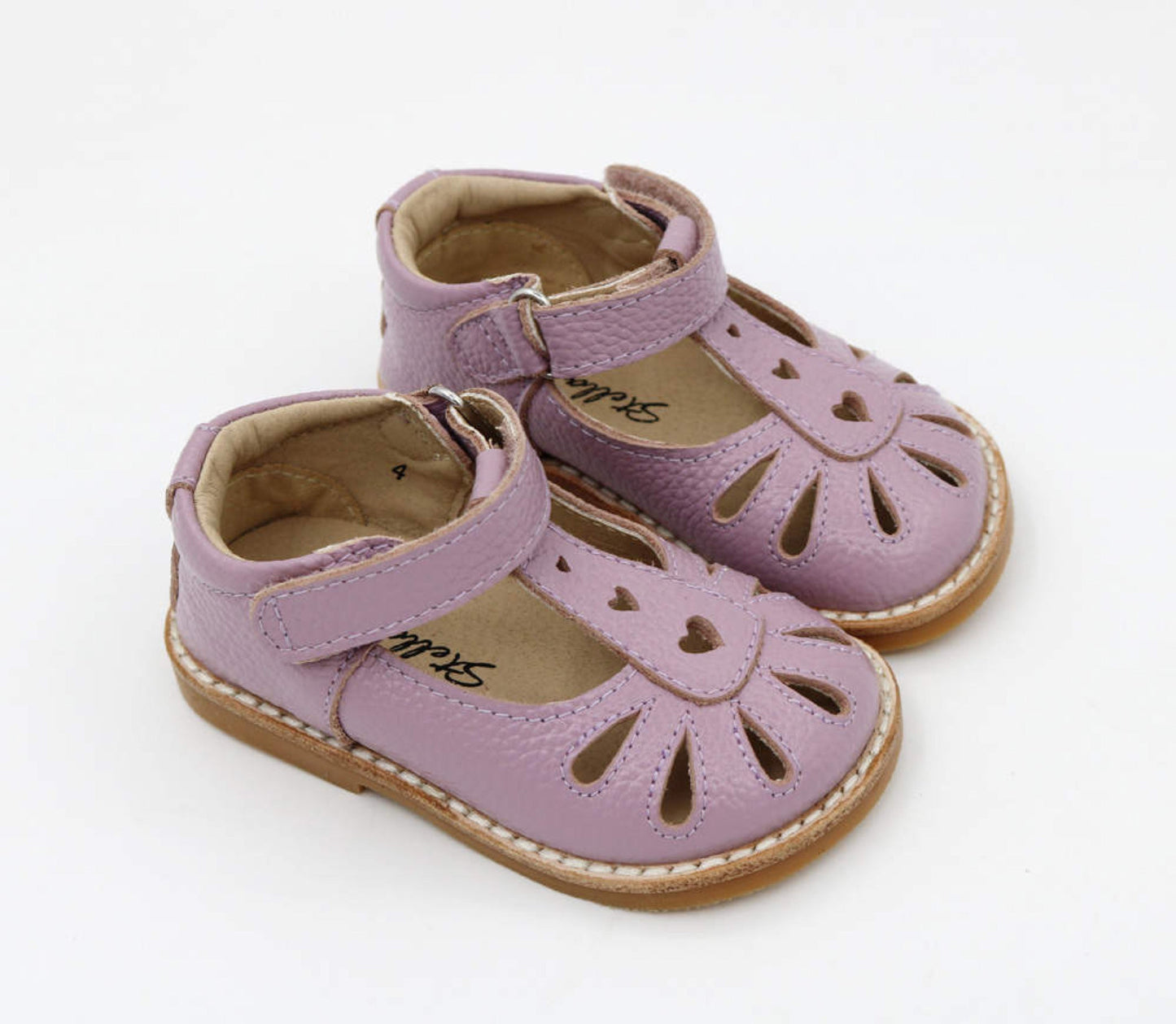Stella T-Strap Teardrop Shoe - Lavender