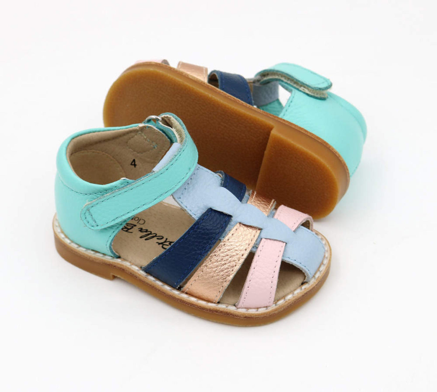 Sasha Strappy Sandal - Multi Stripe