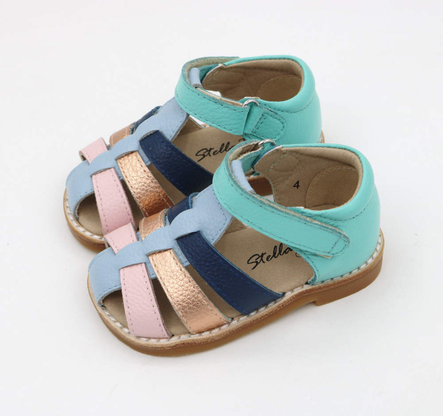 Sasha Strappy Sandal - Multi Stripe