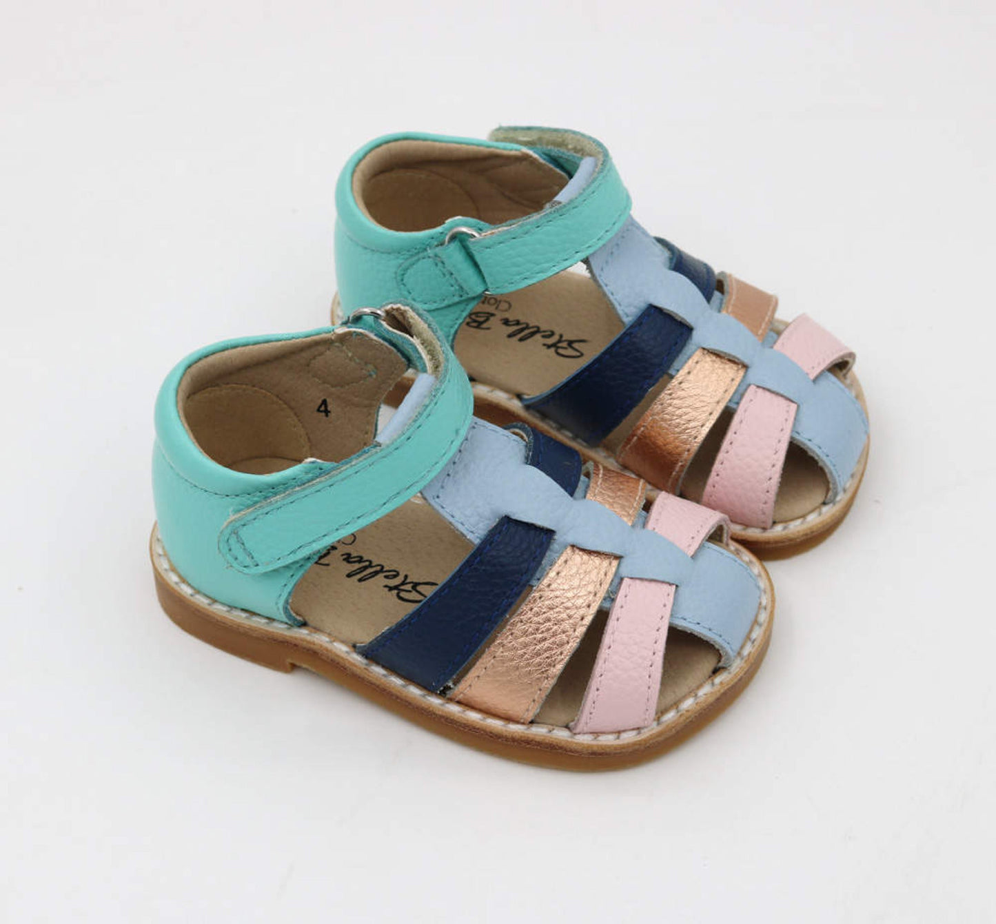 Sasha Strappy Sandal - Multi Stripe
