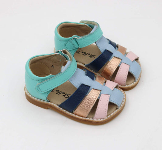 Sasha Strappy Sandal - Multi Stripe