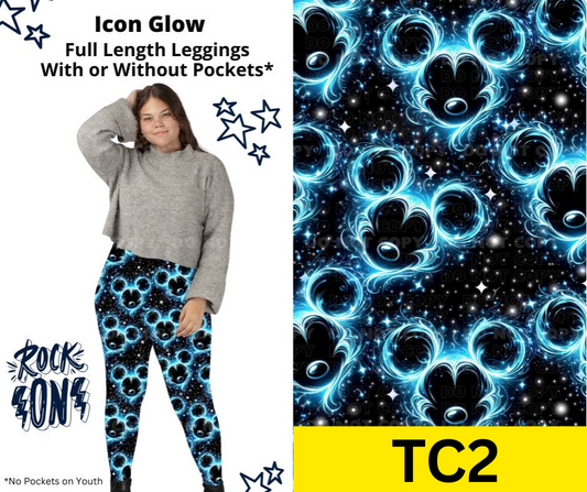 Icon Glow Full Length Leggings w/ Pockets