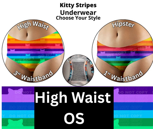 Kitty Stripes Underwear