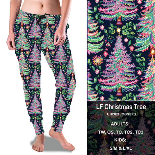 LF Christmas Tree Full Joggers with Pockets