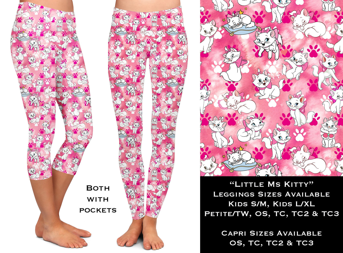 Little Miss Kitty - Legging & Capri