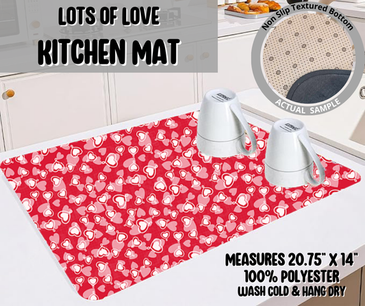 Lots of Love Kitchen Mat