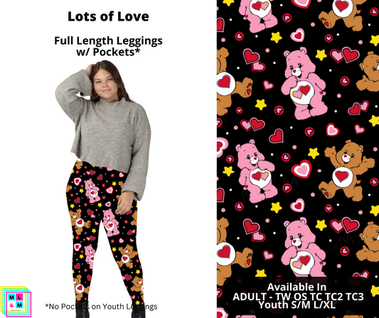 Lots of Love Full Length Leggings w/ Pockets