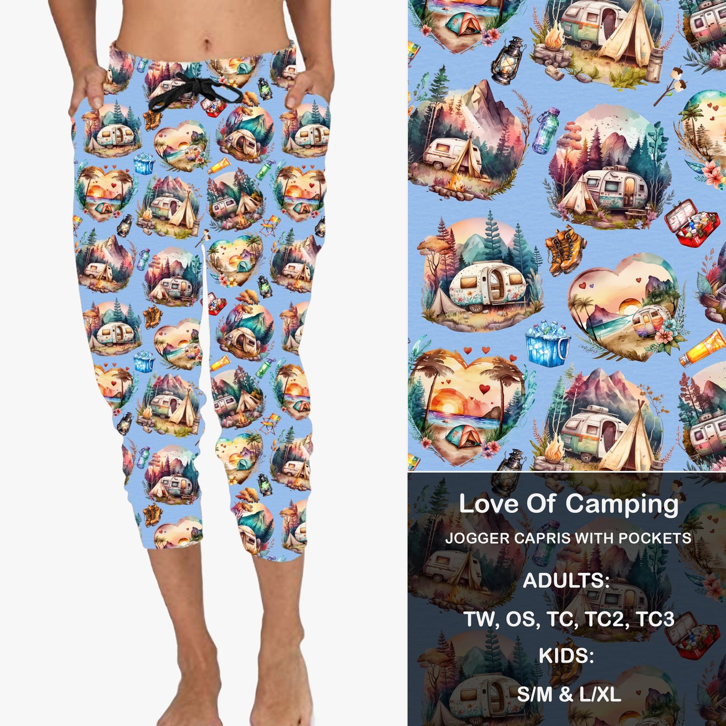 Love of Camping - Full & Capri Joggers Preorder Closes 6/14 eta Late July