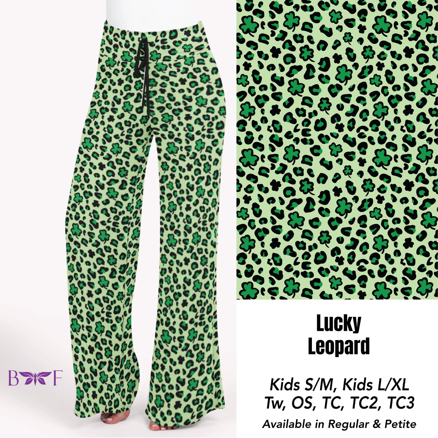 Lucky Leopard capris