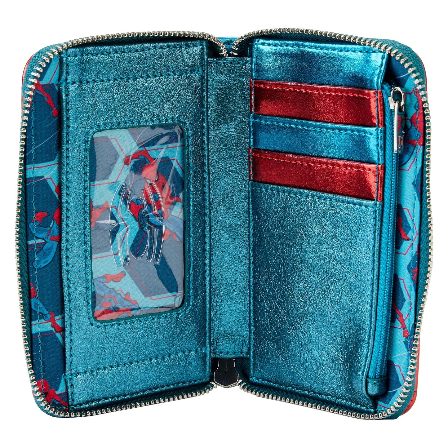 LF MARVEL SPIDERMAN SHINE ZIP AROUND WALLET