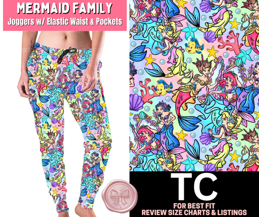 Mermaid Family Joggers