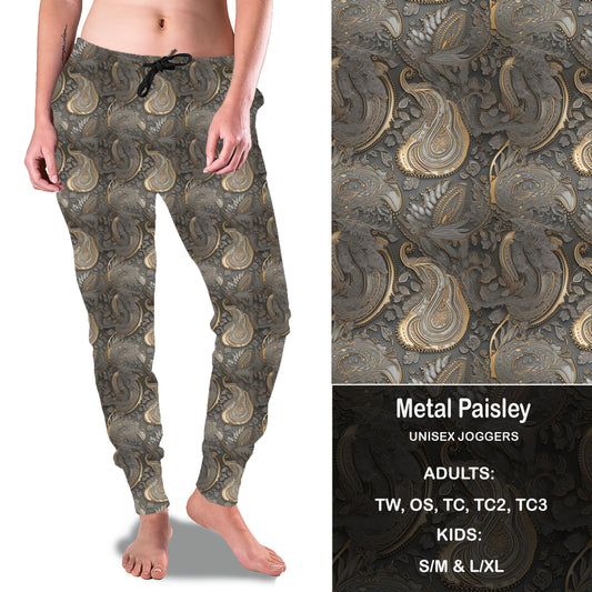 Metal Paisley - Full & Capri Joggers Preorder Closes 2/23