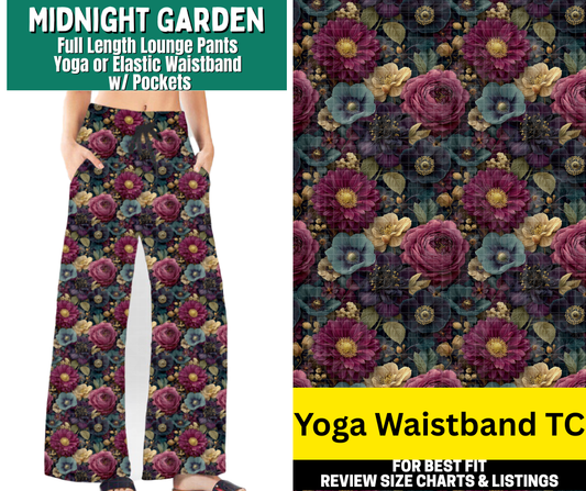 Midnight Garden Full Length Lounge Pants