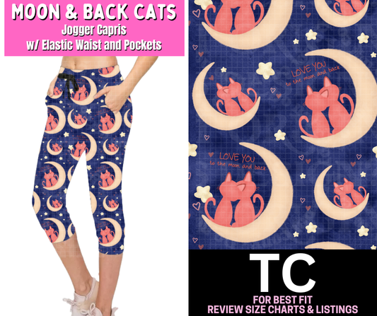 Moon & Back Cats Jogger Capri