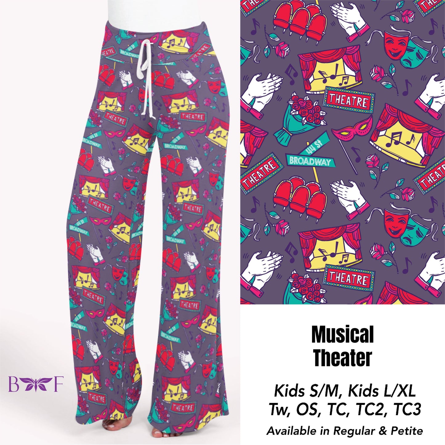 Musical Theater Leggings, Capris and Lounge Pants with pockets