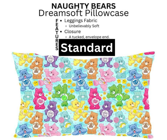 Naughty Bears Dreamsoft Pillowcase