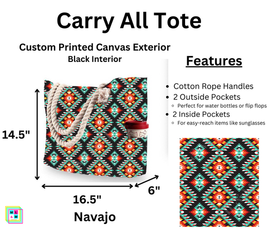 Navajo Carry All Tote