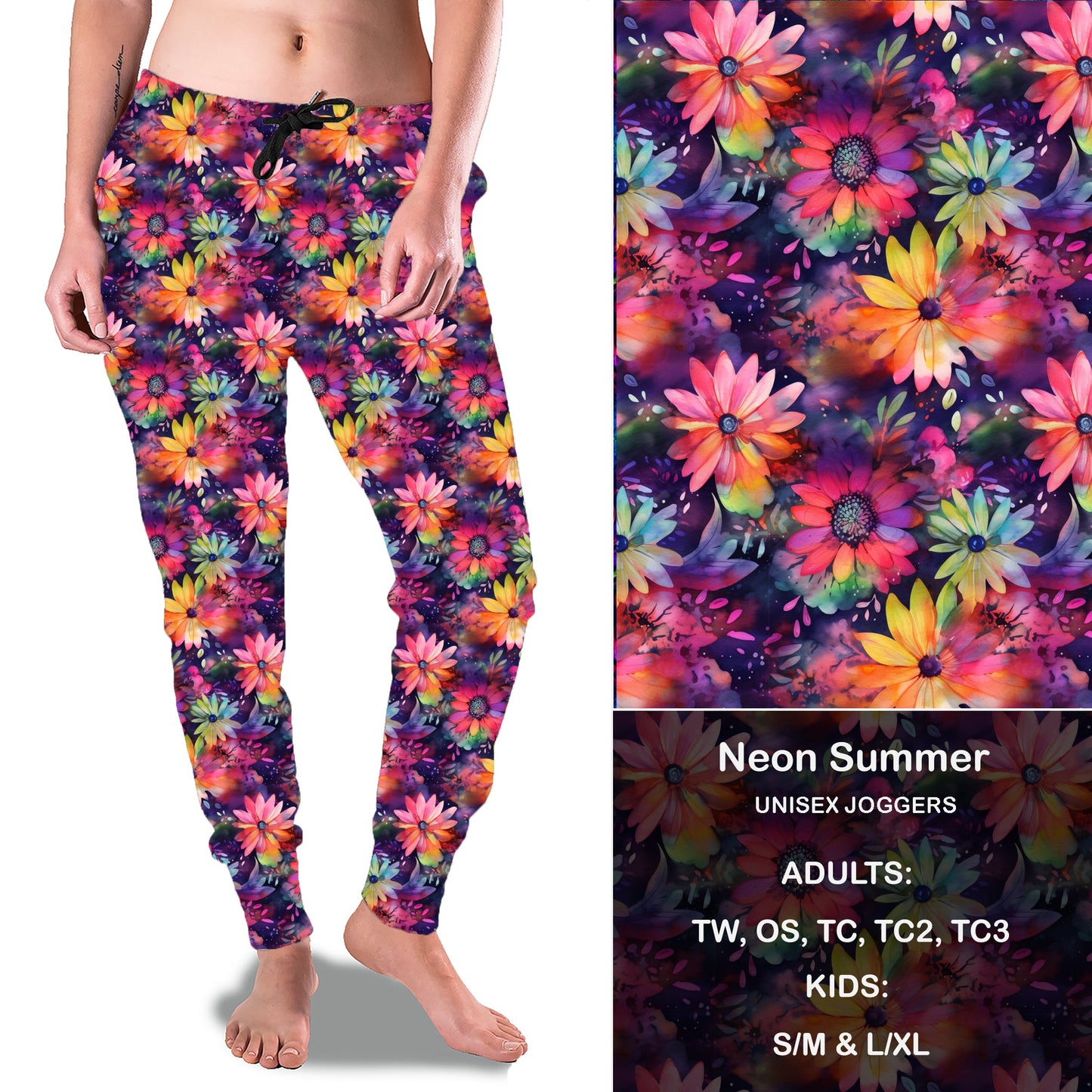 Neon Summer - Full & Capri Joggers Preorder Closes 6/14 eta Late July