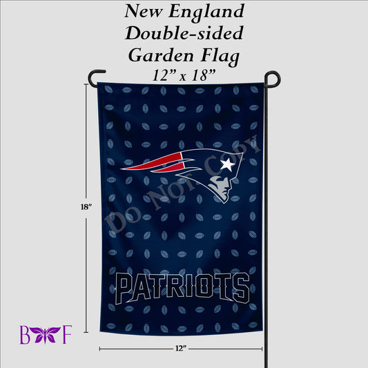 New England garden flag