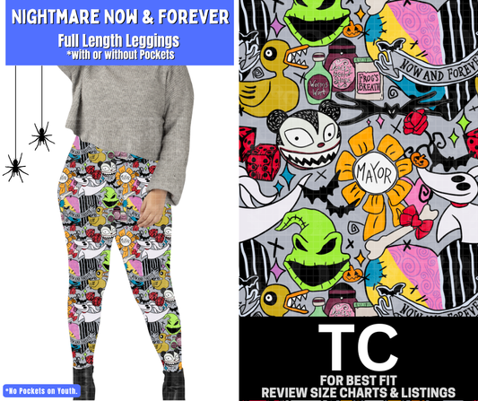 Nightmare Now & Forever Full Length Leggings w/ Pockets