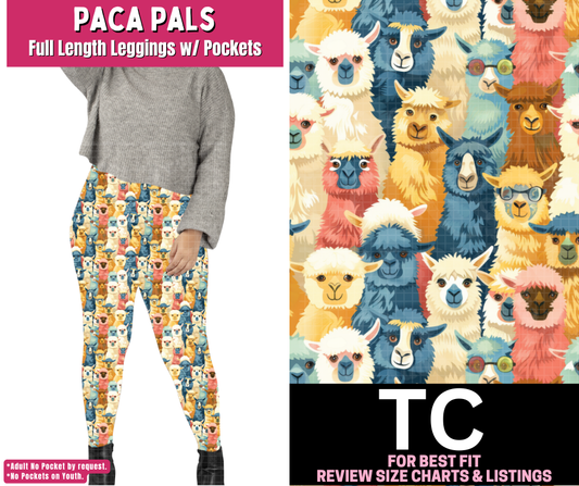 Paca Pals Full Length Leggings w/ Pockets