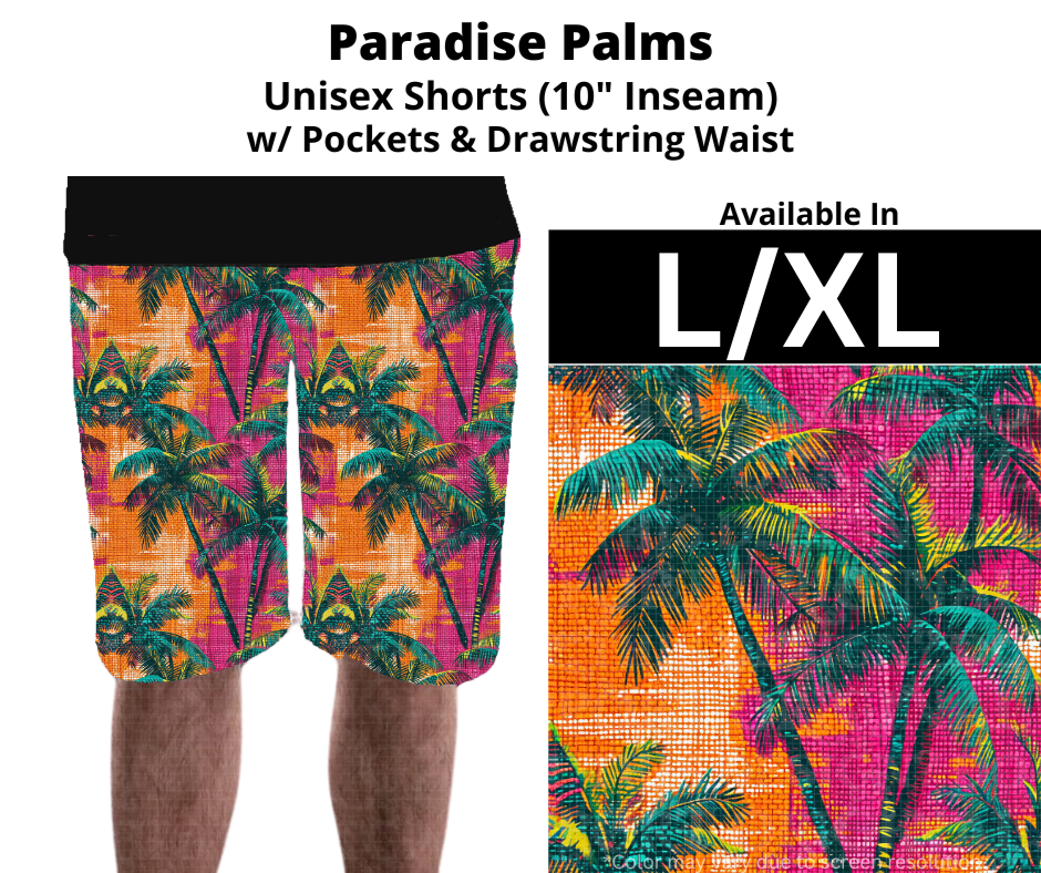Paradise Palms Unisex Shorts