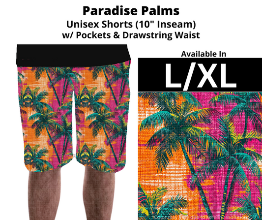 Paradise Palms Unisex Shorts