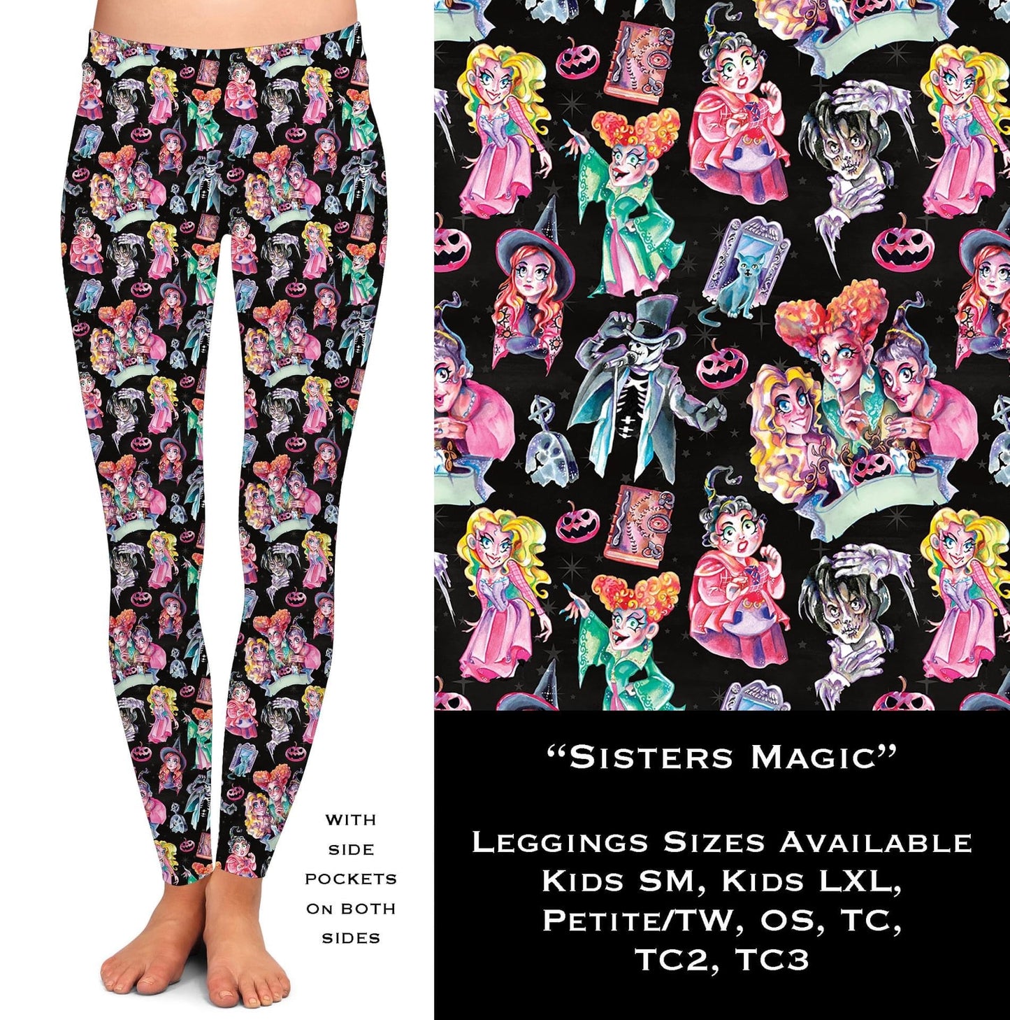 Sisters Magic Leggings with Pockets