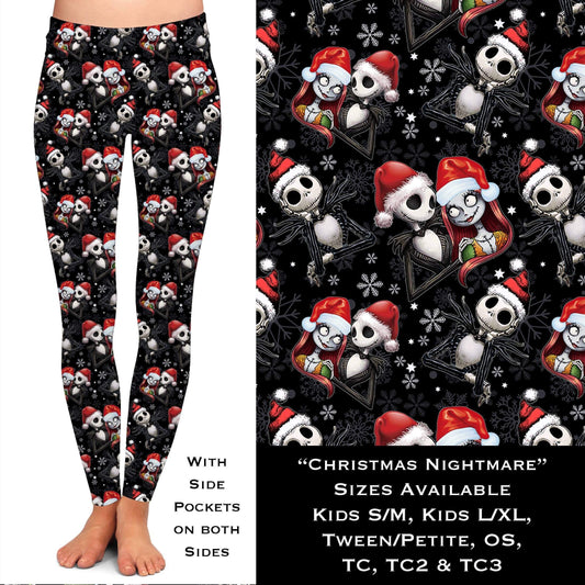 Christmas Nightmare - Leggings with Pockets