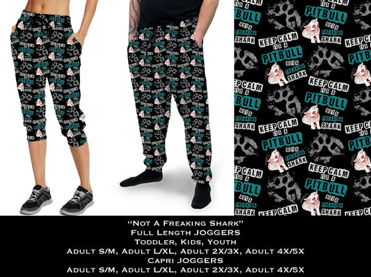 Not A Freaking Shark Full & Capri Joggers