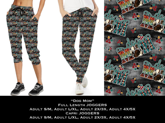 Dog Mom Full & Capri Joggers