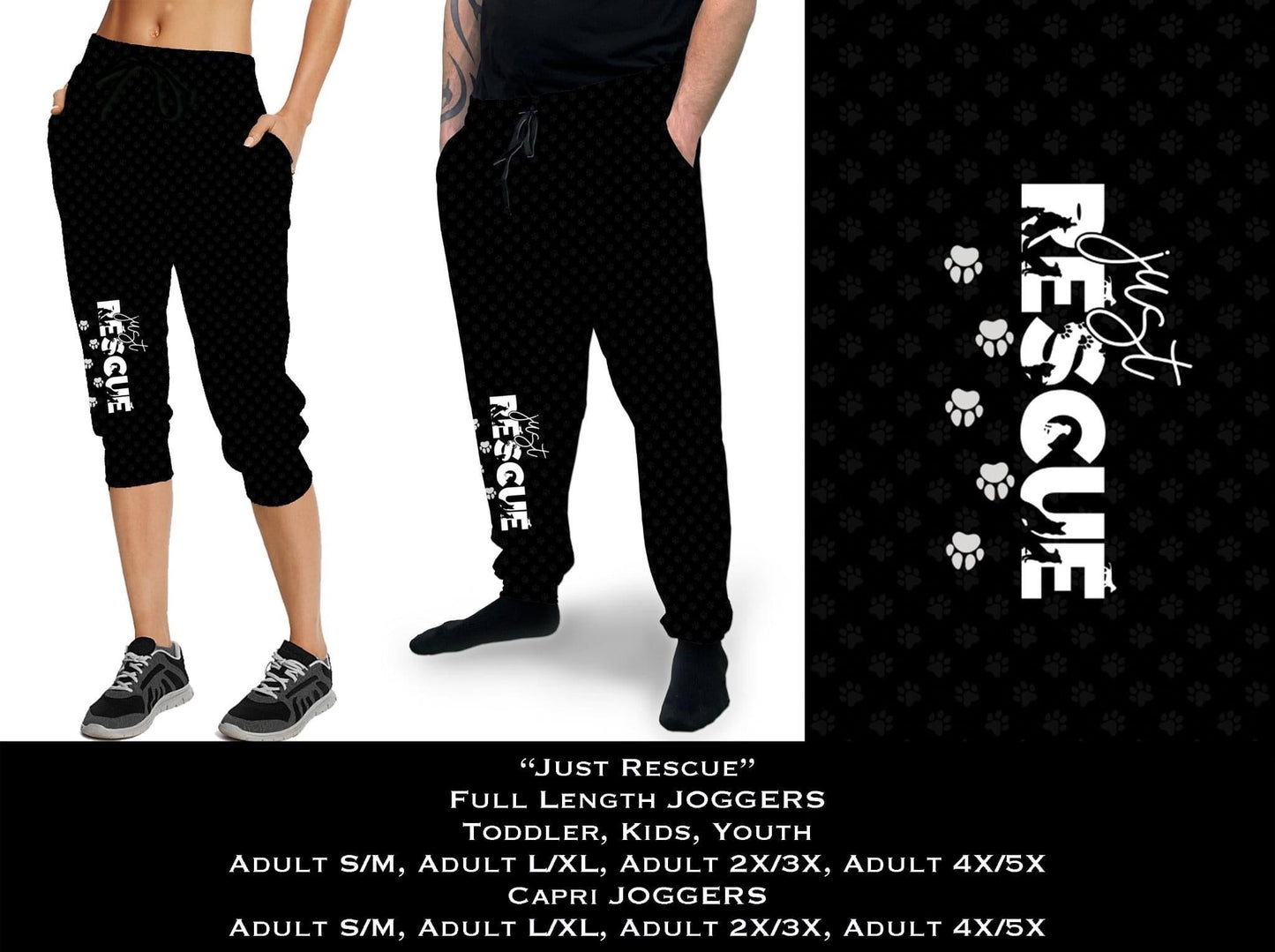 Just Rescue Full & Capri Joggers