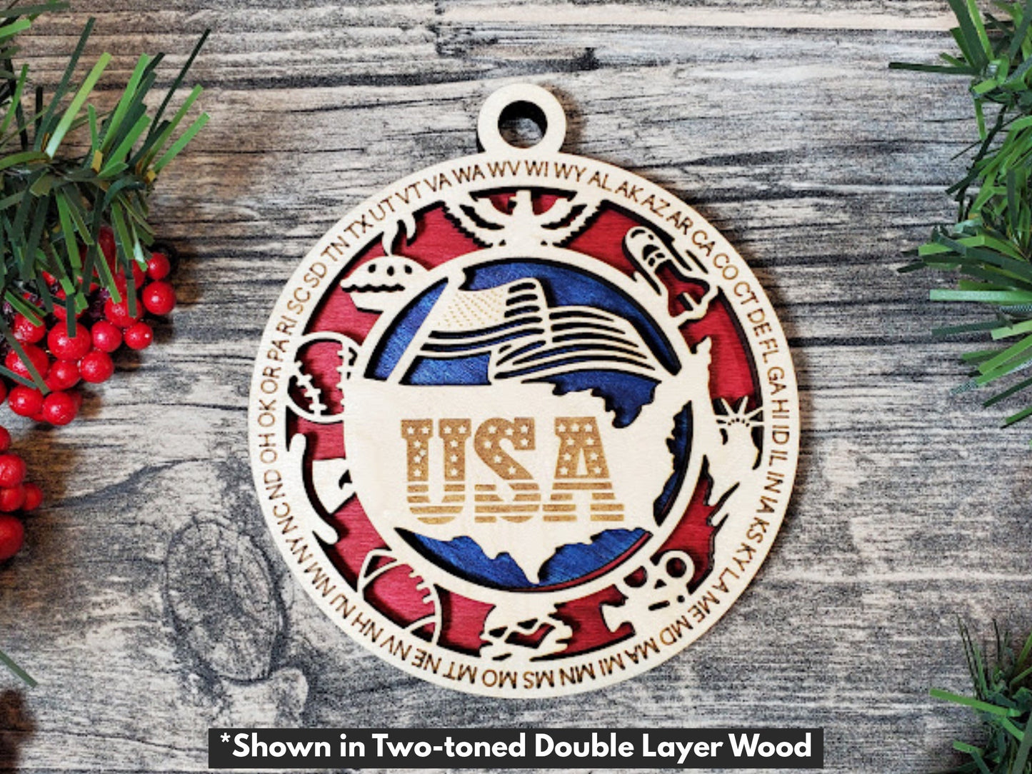 USA Ornaments - Made to Order