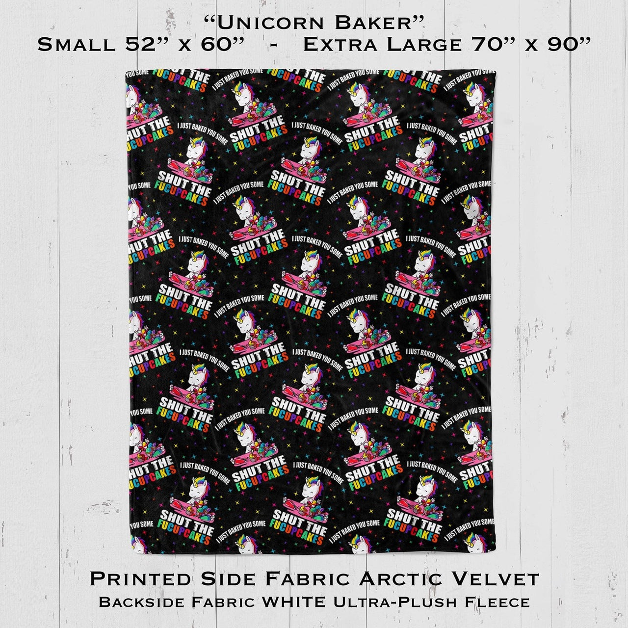 Unicorn Baker - Blanket