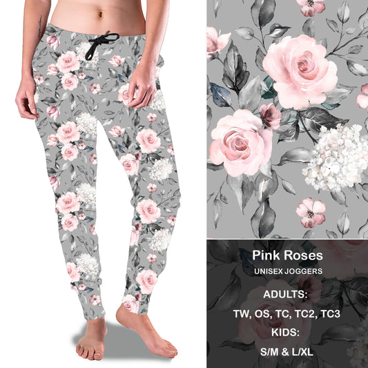 Pink Roses - Full Joggers  Preorder Closes 8/25 eta 4-6 weeks