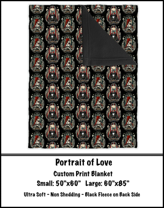 Portrait of Love Fleece Blanket - preorder closes 8/7 eta 8-10 weeks