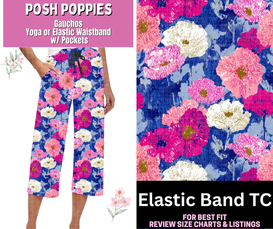 Posh Poppies Capri Gauchos
