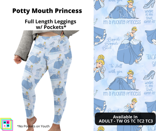 Potty Mouth Princess Full Length w/ Pockets