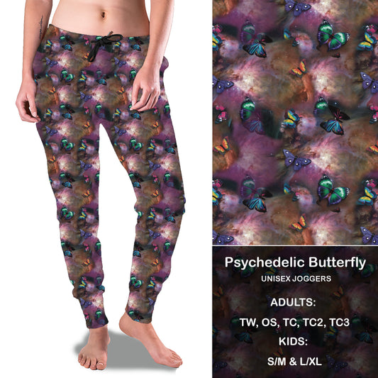 Psychedelic Butterfly - Full & Capri Joggers Preorder Closes 6/19 eta Late July