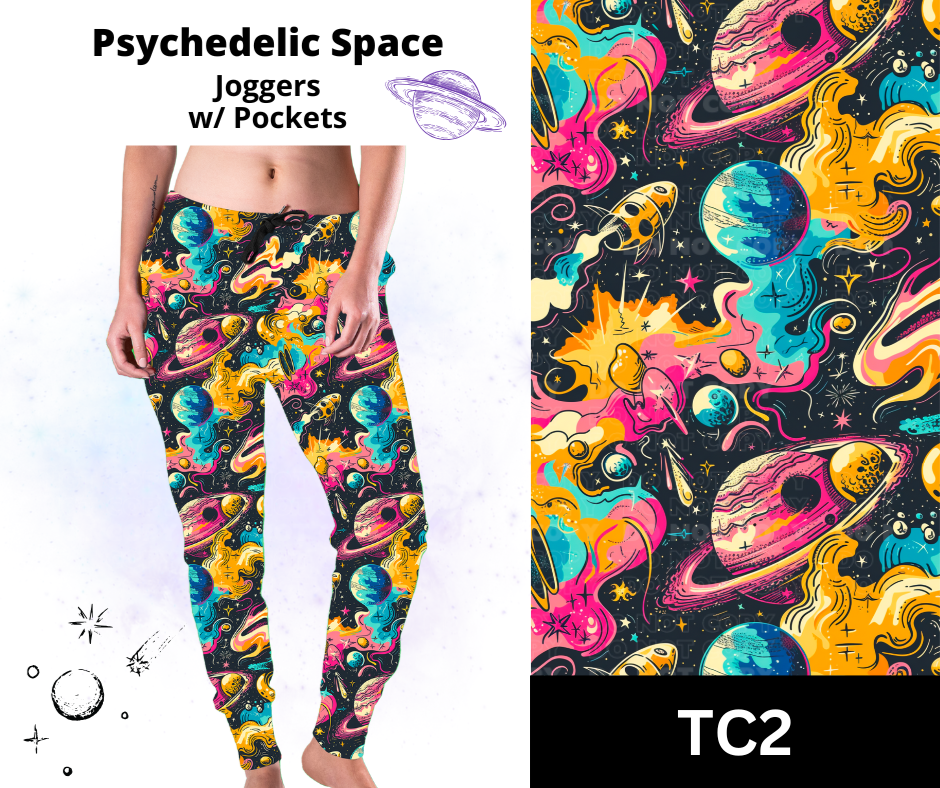 Psychedelic Space Joggers
