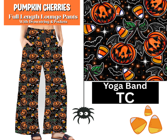 Pumpkin Cherries Full Length Lounge Pants