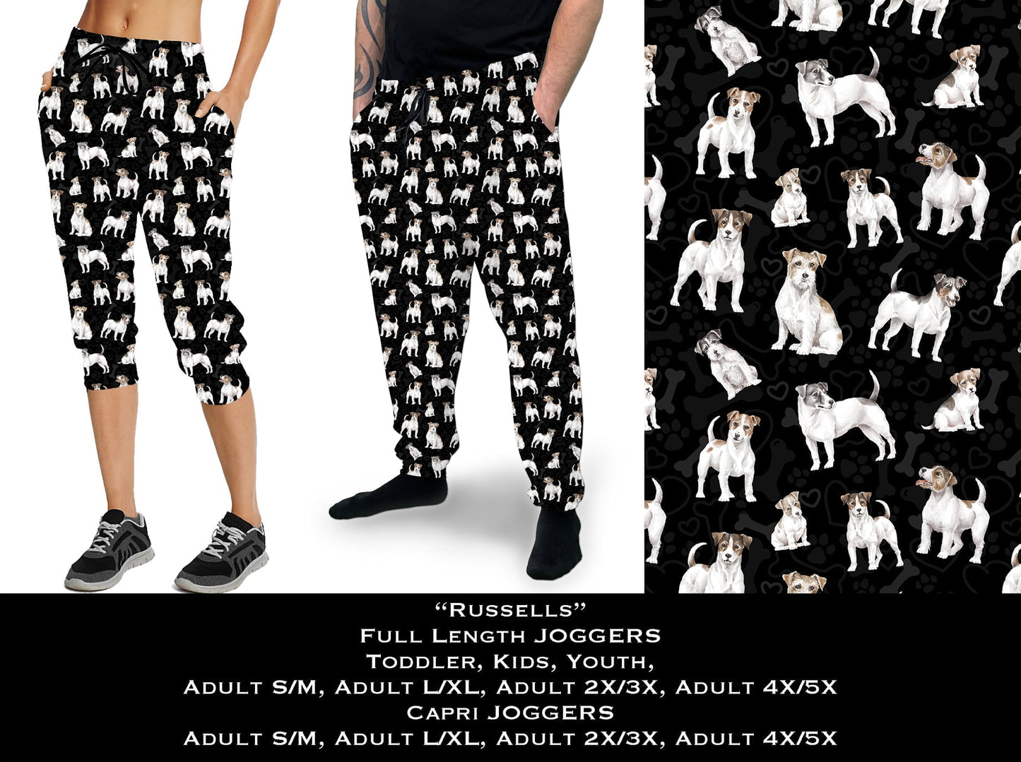 Russells Full & Capri Joggers