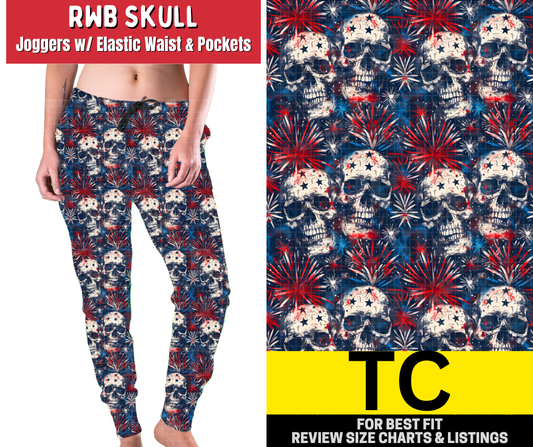 RWB Skull Joggers