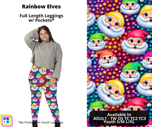 Rainbow Elves Full Length Leggings w/ Pockets