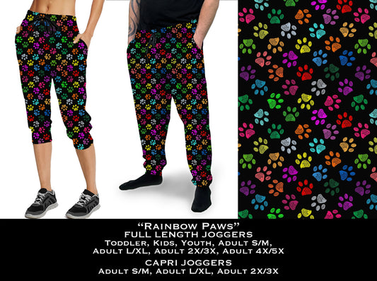 Rainbow Paws Full & Capri Joggers