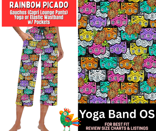 Rainbow Picado Capri Gauchos