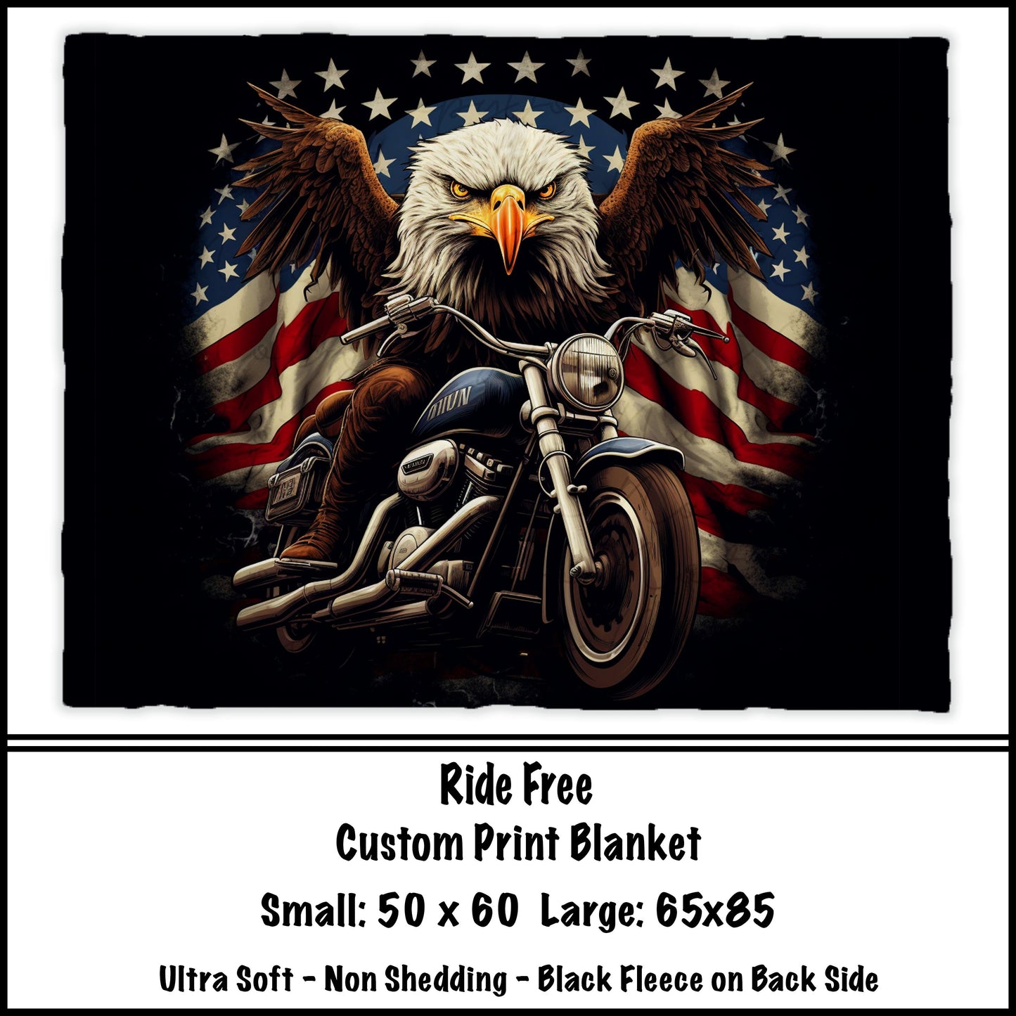 Ride Free Fleece Blanket - preorder closes 8/7 eta 8-10 weeks