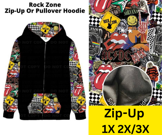 Rock Zone Zip-Up Hoodie