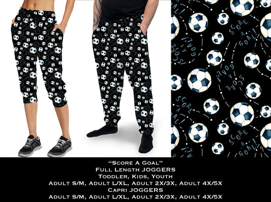 Score a Goal - Full & Capri Joggers